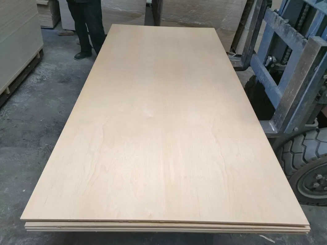 White Laminated 4X8 Melamine Plywood Board for Furniture