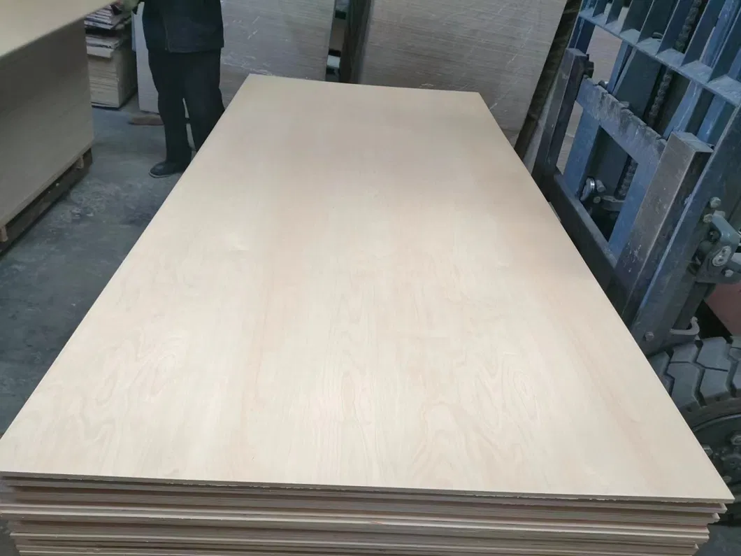 White Laminated 4X8 Melamine Plywood Board for Furniture